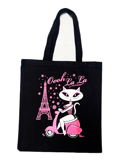 Oooh La La Kitty Tote Bag