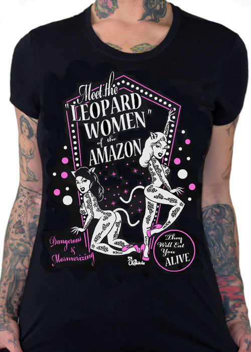 Leopard Women Of The Amazon Tee