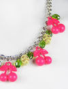 Cherry Drop Necklace