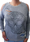 Sugar Skull Slasher Sweatshirt