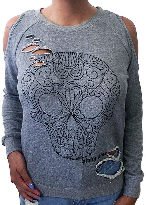 Sugar Skull Slasher Sweatshirt