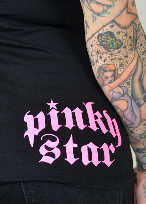 Pinky Star Lighting Bolt Tee