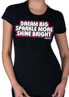 dream big sparkle more shine bright - pinky star