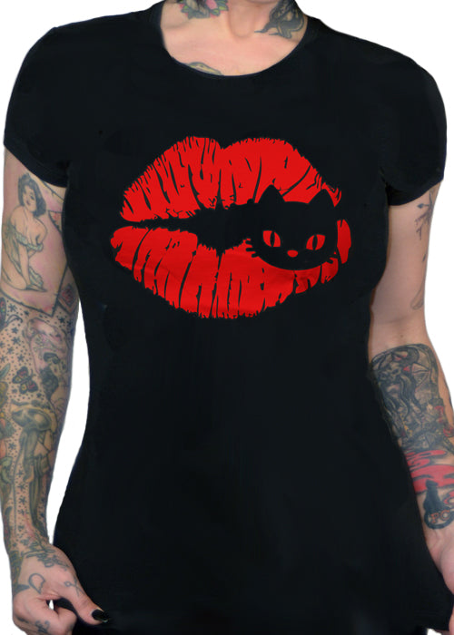 Kiss Meow Tee