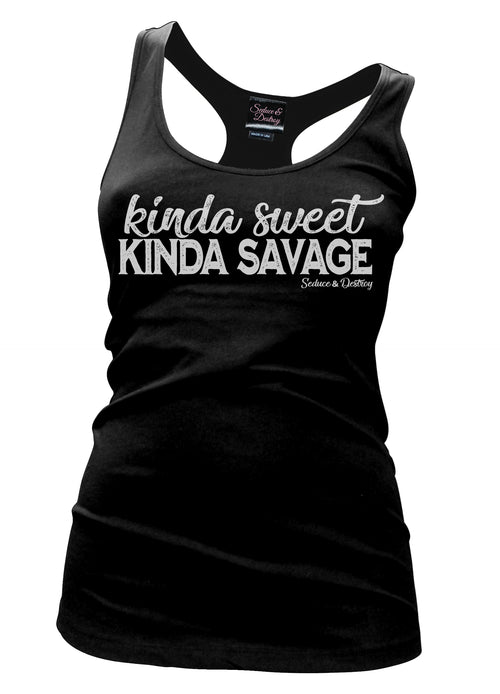 kinda sweet kinda savage - pinky star